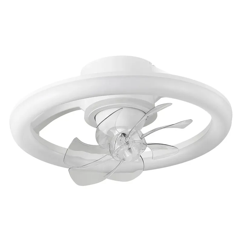 Ventilateur de plafond à pales transparentes et rotation à 360º, modèle V105 de FS Lux