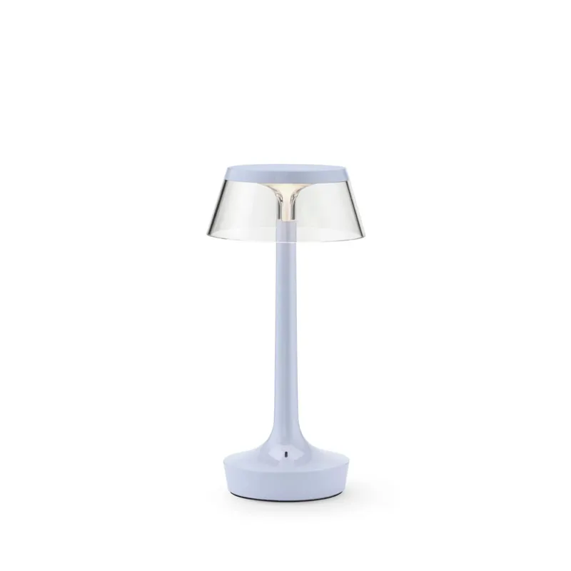 Lampe de table Flos Bon Jour Unplugged à piles en bleu dégradé