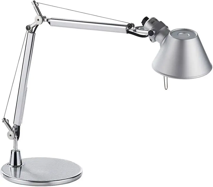 Lampara de Flexo modelo Tolomeo Mini E27 con Base en Aluminio de Artemide