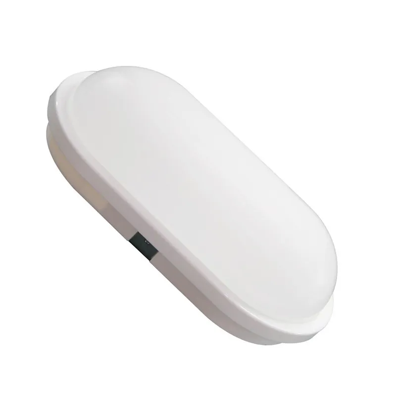 Applique LED Murale 20W Blanche Ovale IP65