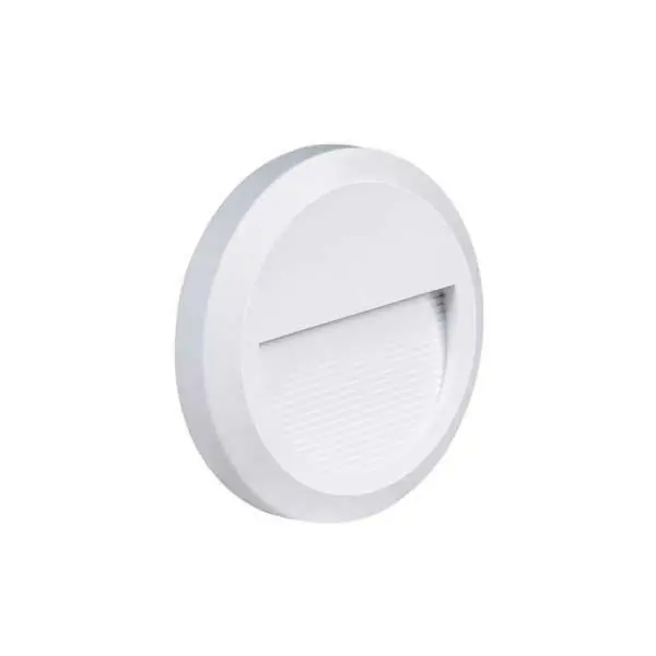 Balise LED saillie Ronde 2W 220V 55° IP65 pour Escalier
