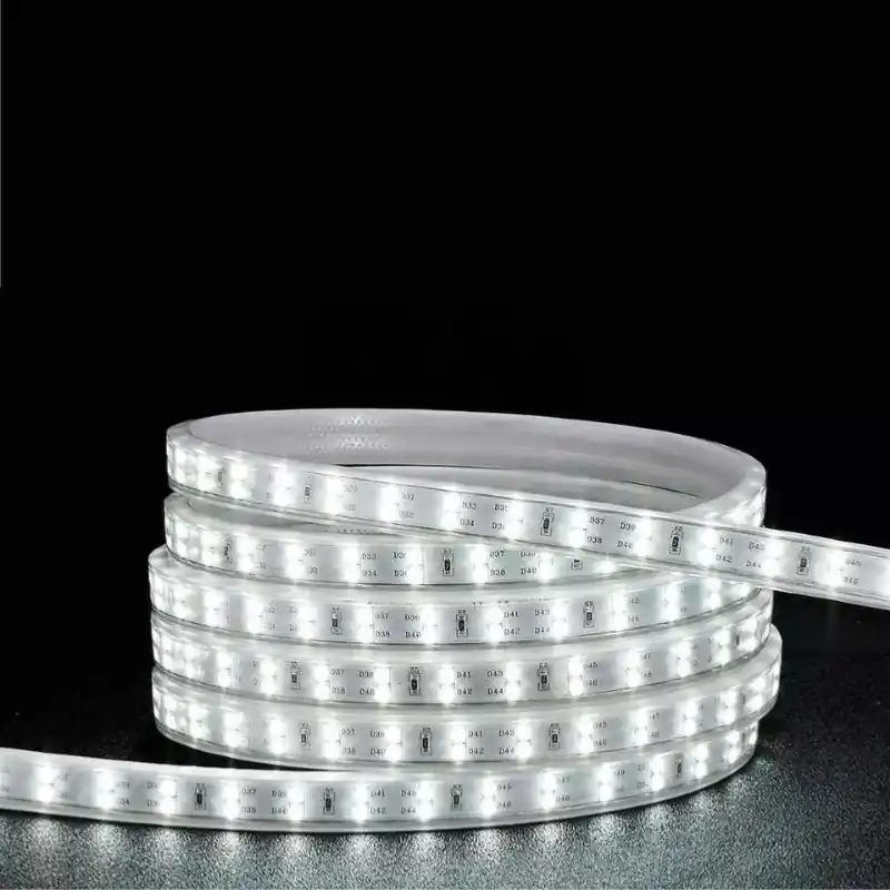 Ruban LED 220V Fin Recoupable 50M Double Rangée 9W\\/m IP65 2835 180LED\\/m