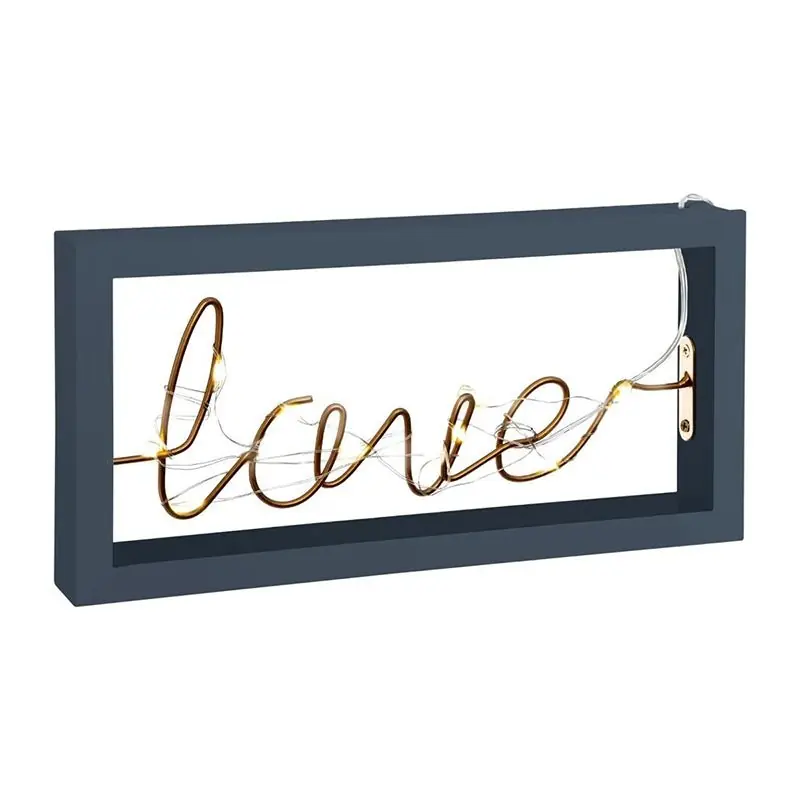 Déco Lumineuse Mots \\"Love\\" LED 25 x 15 cm