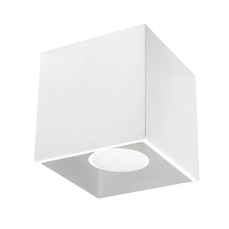 Plafonnier Carré pour Ampoule GU10