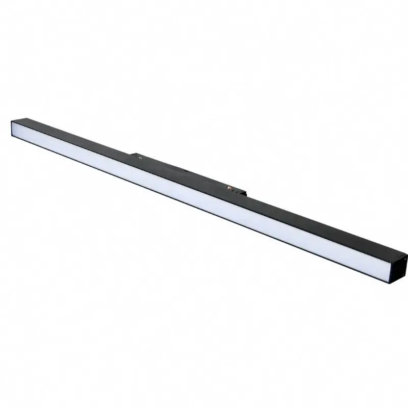 Profilé LED sur Rail Magnétique 48V 20W Dimmable Noir