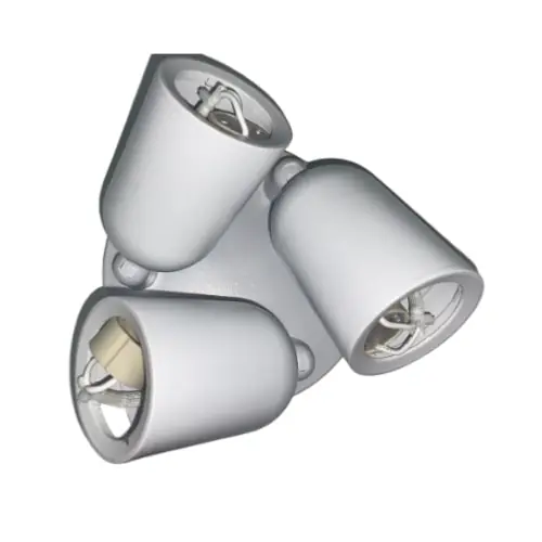 Spot LED en saillie Triple Orientable pour ampoule GU10