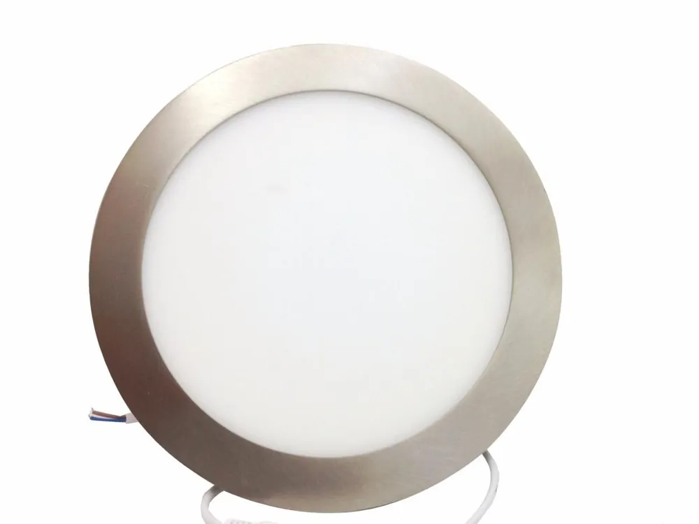 Downlight Dalle LED 12W Extra Plate Ronde - Blanc Chaud 2300K - 3500K \\/ Blanc