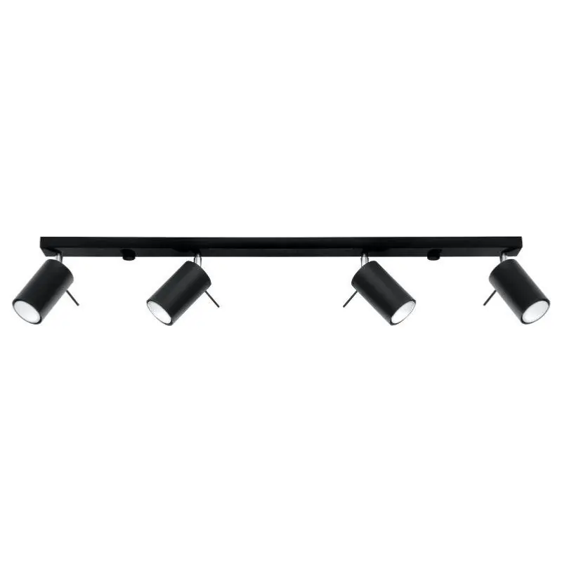 Plafonnier 4 Spots Orientables pour Ampoule GU10
