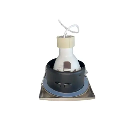 Support Spot GU10 IP65 Carré 82mm
