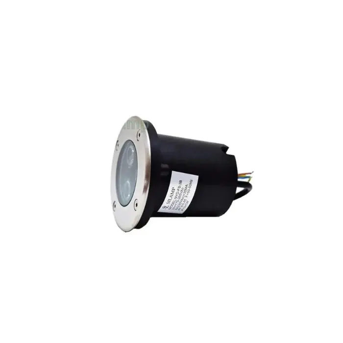 Spot Extérieur Encastrable LED Sol 3W IP65 80°