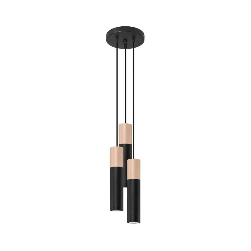 Suspension 3 Lampes Élégant pour Ampoule GU10