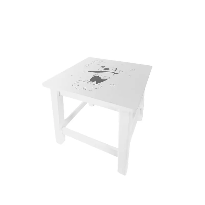 Tabouret Panda en bois