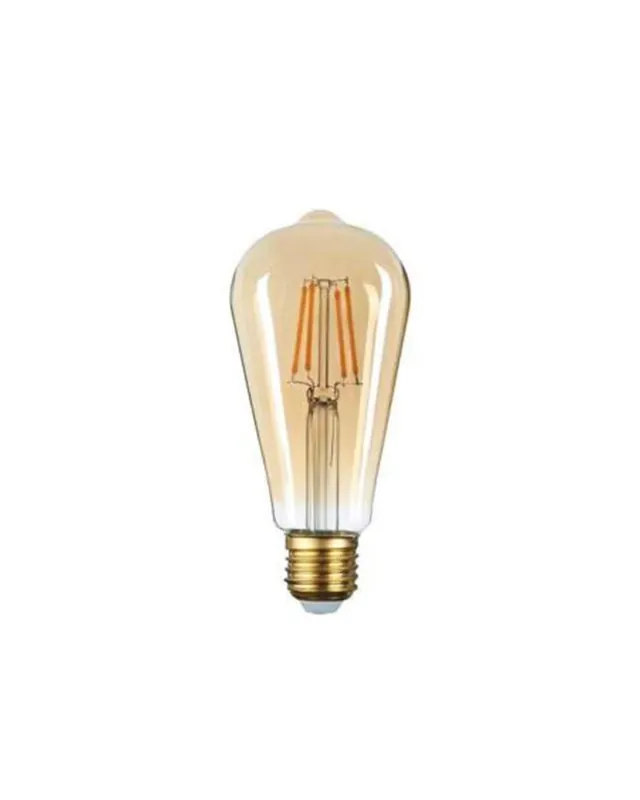 Ampoule E27 LED Filament 6W ST64 Edison