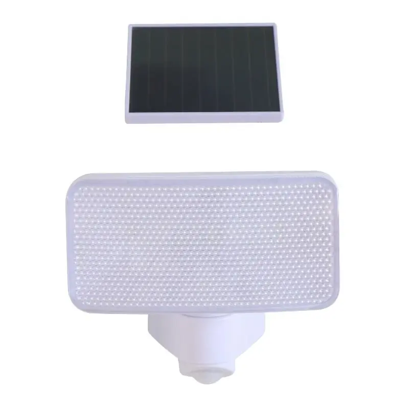 Applique LED Solaire IP44 avec Détecteur et Panneau