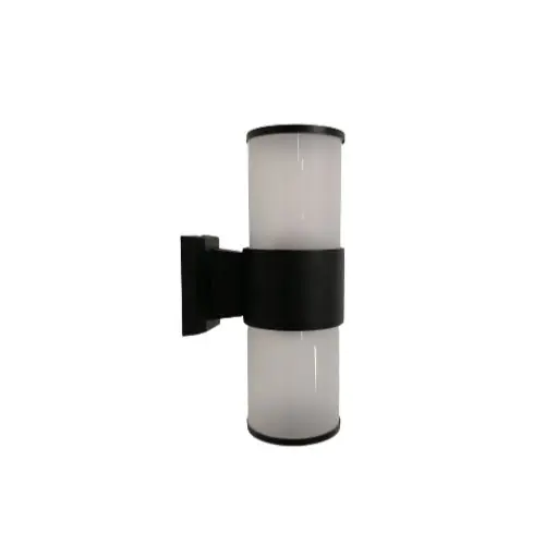Applique Murale LED IP44 double faisceau E27 Opaque