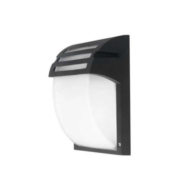 Applique Murale Noire LED IP44 pour ampoule E27