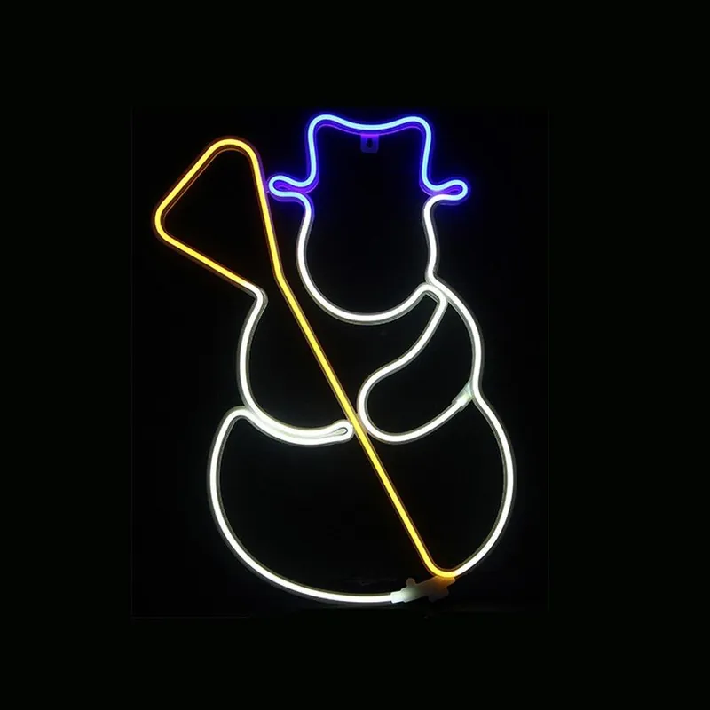 Bonhomme de Neige Néon LED 300LED IP44