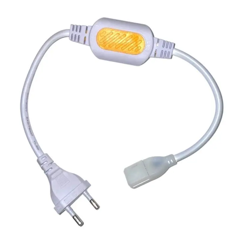 Connecteur électrique Ruban LED Fin 220V 2835 Double Rangée - AC\\/DC