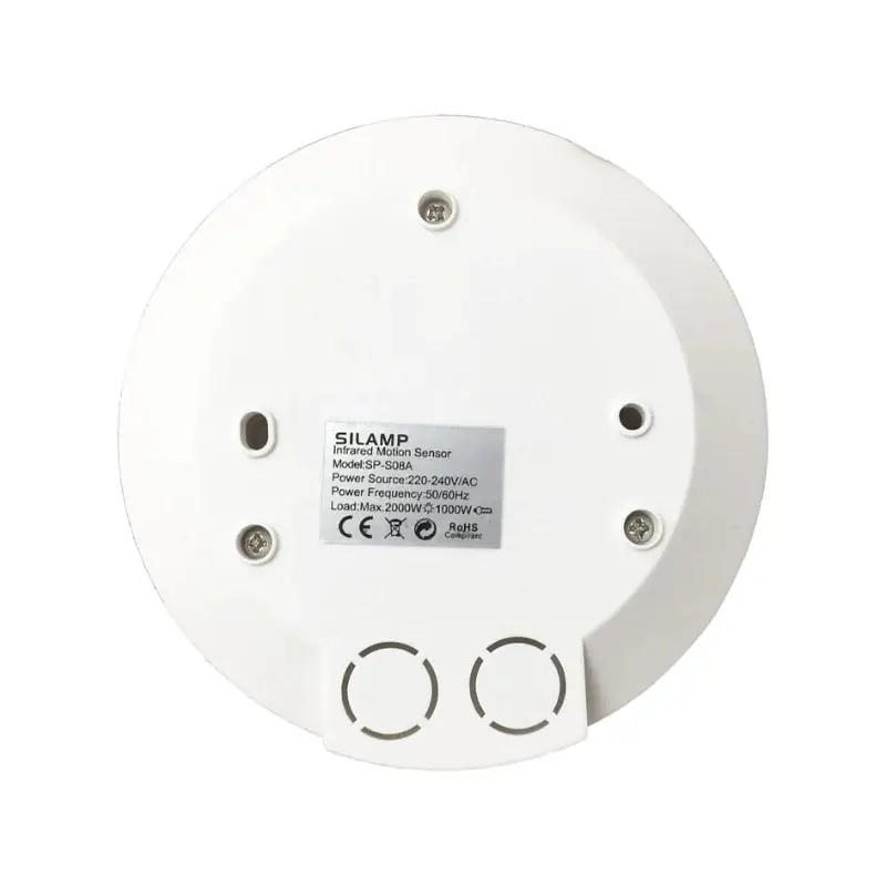 Détecteur de Mouvement en Saillie 6m 360° 220V Rond
