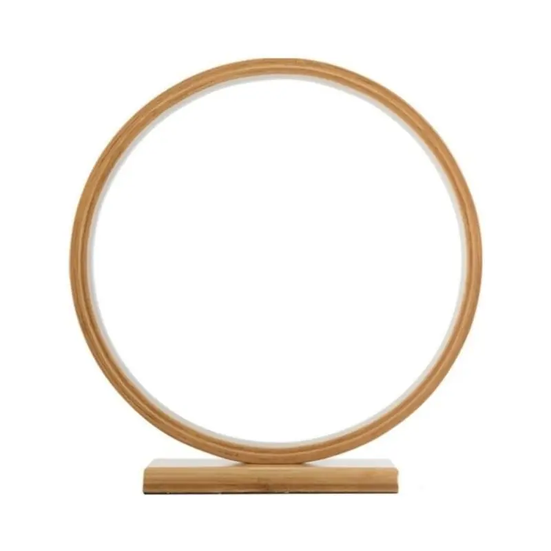 Lampe de Chevet LED Bambou Naturel 32cm