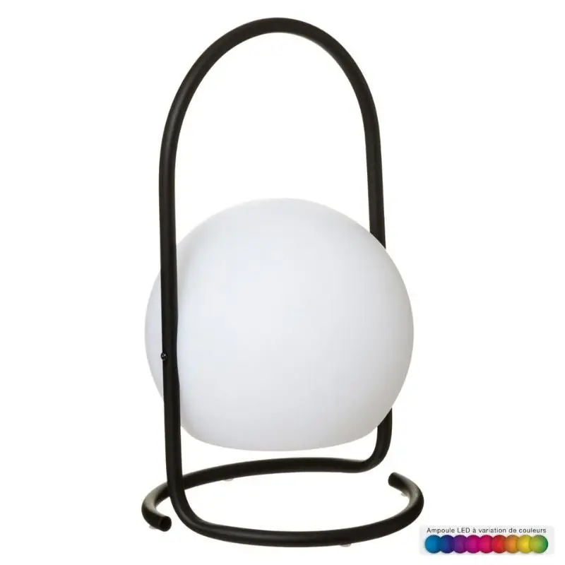 Lampe Extérieure Blanche USB RGBW Design 29cm