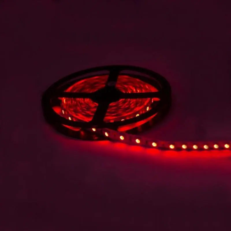 Ruban LED 12V 5M ROUGE IP54 SMD 2835 60LED\\/m