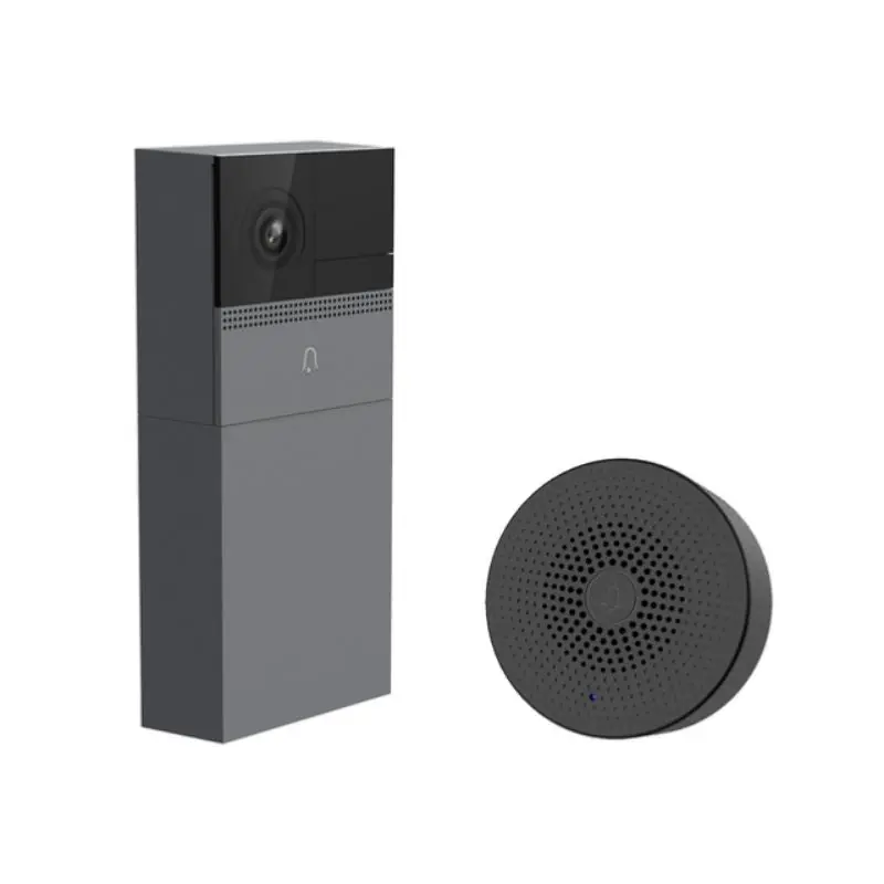 Sonnette Sans Fil Caméra Connectée WiFi 2304P Rechargeable