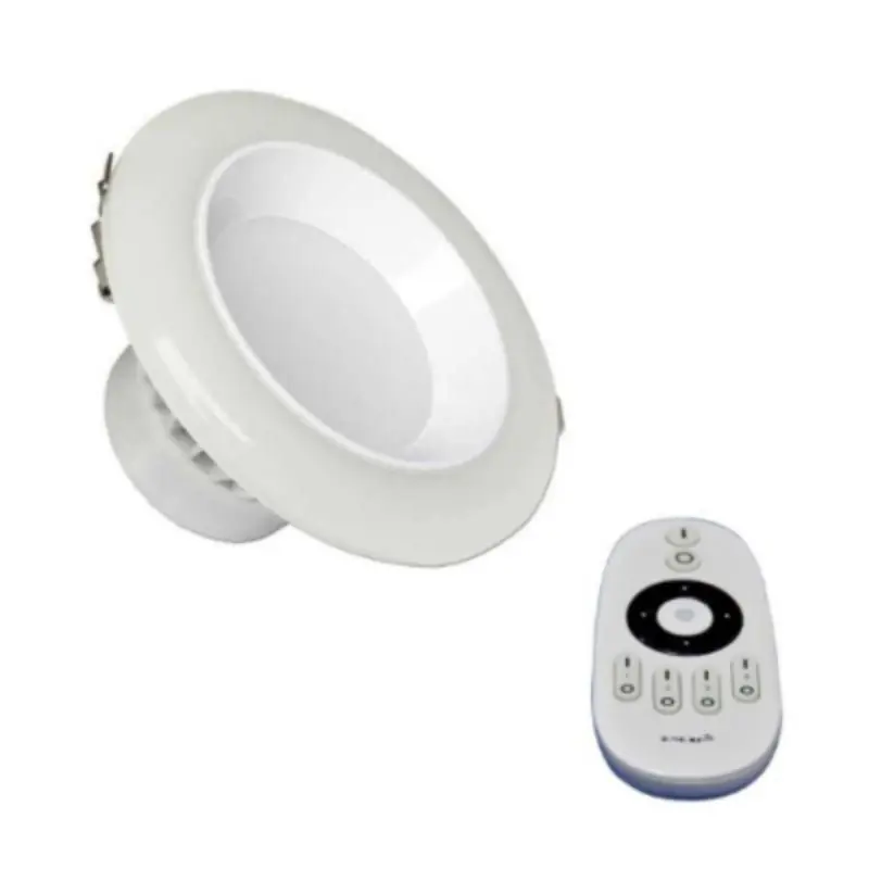 Spot LED Encastrable Lumière Variable 12W avec Télécommande