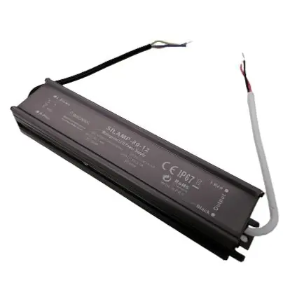 Transformateur 220V 12V IP67 80W DC 6.7A