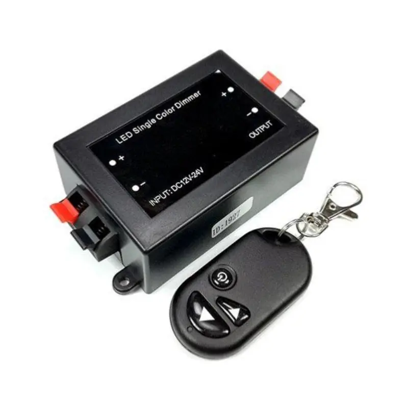 Variateur LED 12-24V 8A avec télécommande