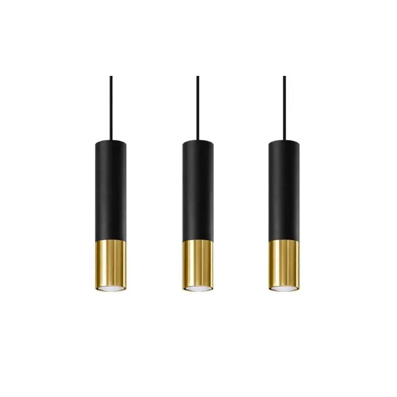 Suspension 3 Lampes pour Ampoules GU10