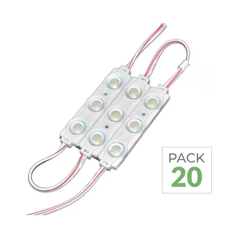Module LED Barre 30W 12V IP65 pour Enseignes Lumineuses - Pack de 20