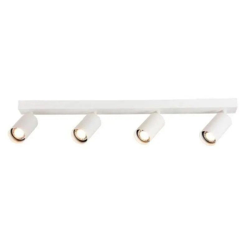 Plafonnier 4 Spots Orientables pour Ampoule GU10