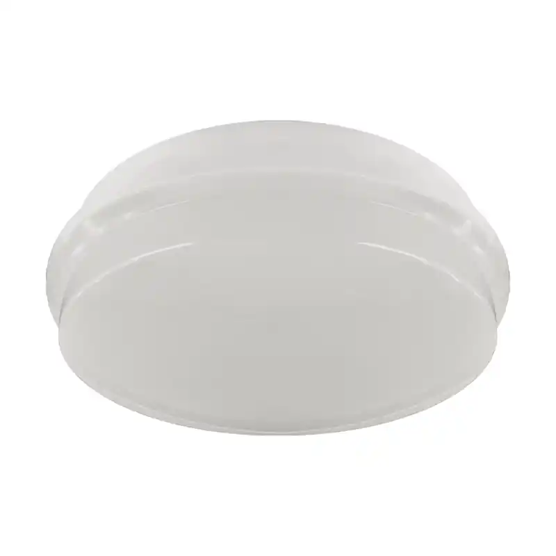 Plafonnier Étanche pour Ampoule E27 Blanc Opaque