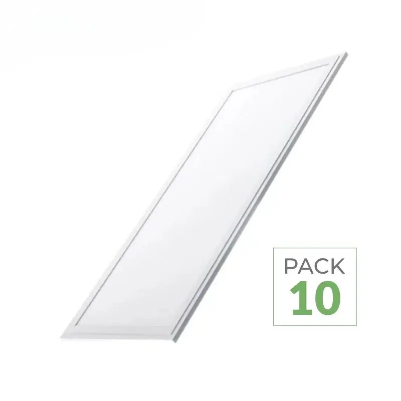 Pack de 10 - Panneau LED 60x30 36W Blanc - Blanc Neutre 4000K - 5500K