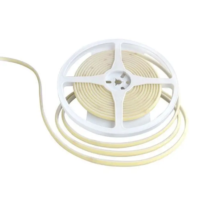 Ruban LED COB 5M 24V IP67 320LED\\/m Bleu