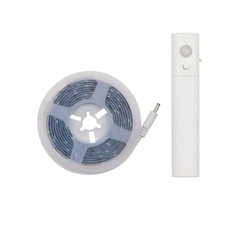 Ruban à piles 2M 30LED\\/m avec détecteur blanc chaud 3000k