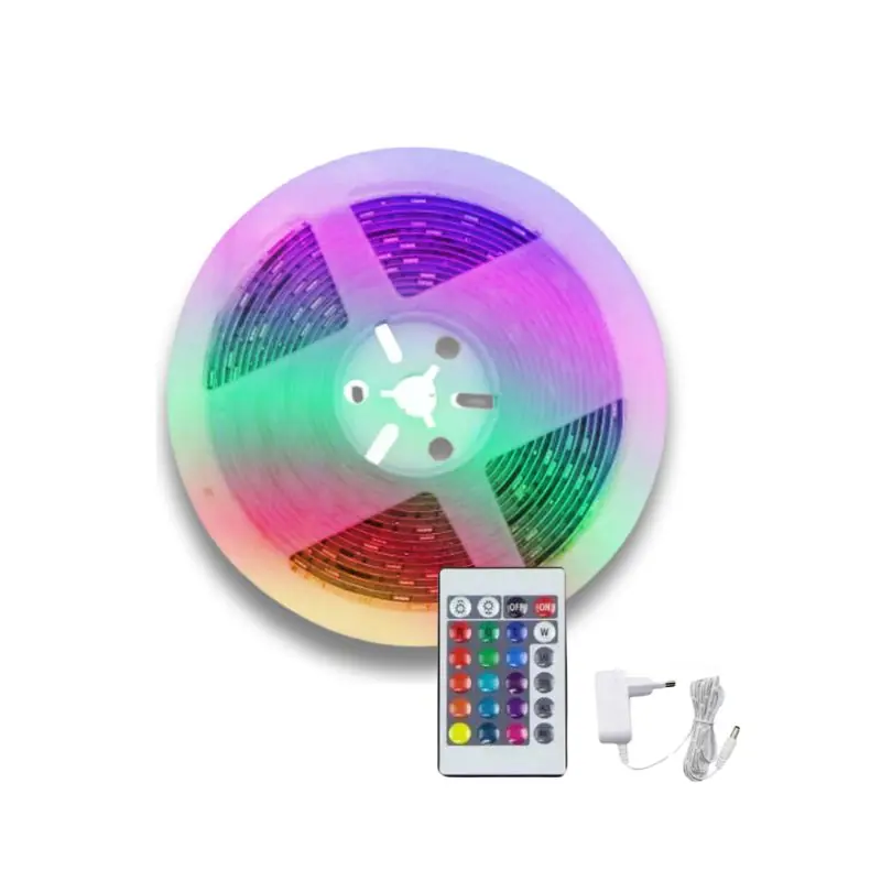 Ruban 12V 5M 30LED\\/m RGBCW avec télécommande