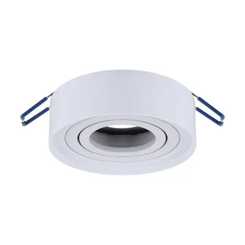 Spot Encastrable Orientable BLANC pour Ampoule GU10