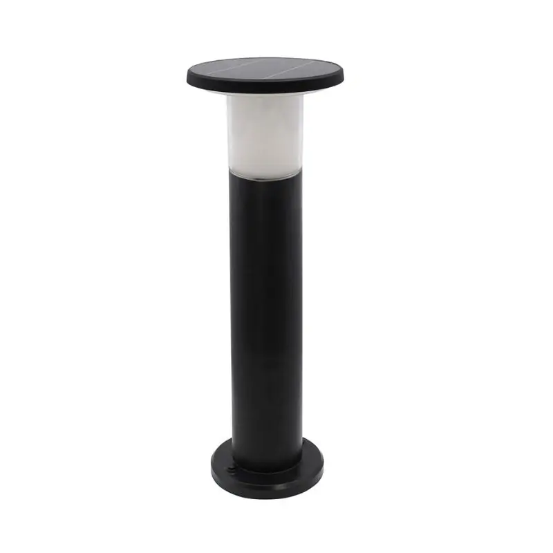 Borne de Jardin Solaire 60cm Noire 3000K\\/6400K