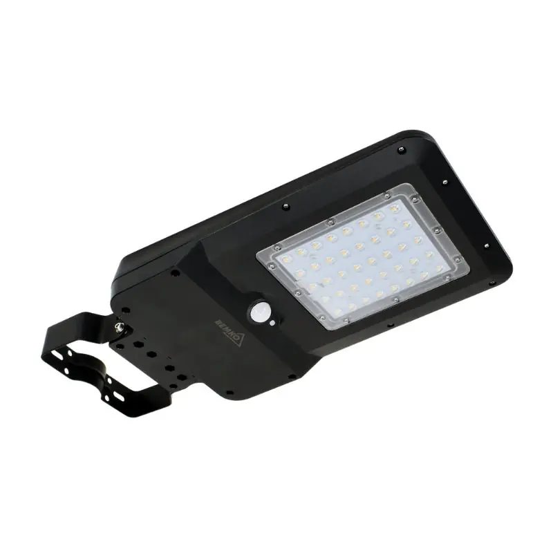 Luminaire Urbain Solaire Détecteur Infrarouge 20W IP65 CCT - 3000K\\/4000K\\/6500K