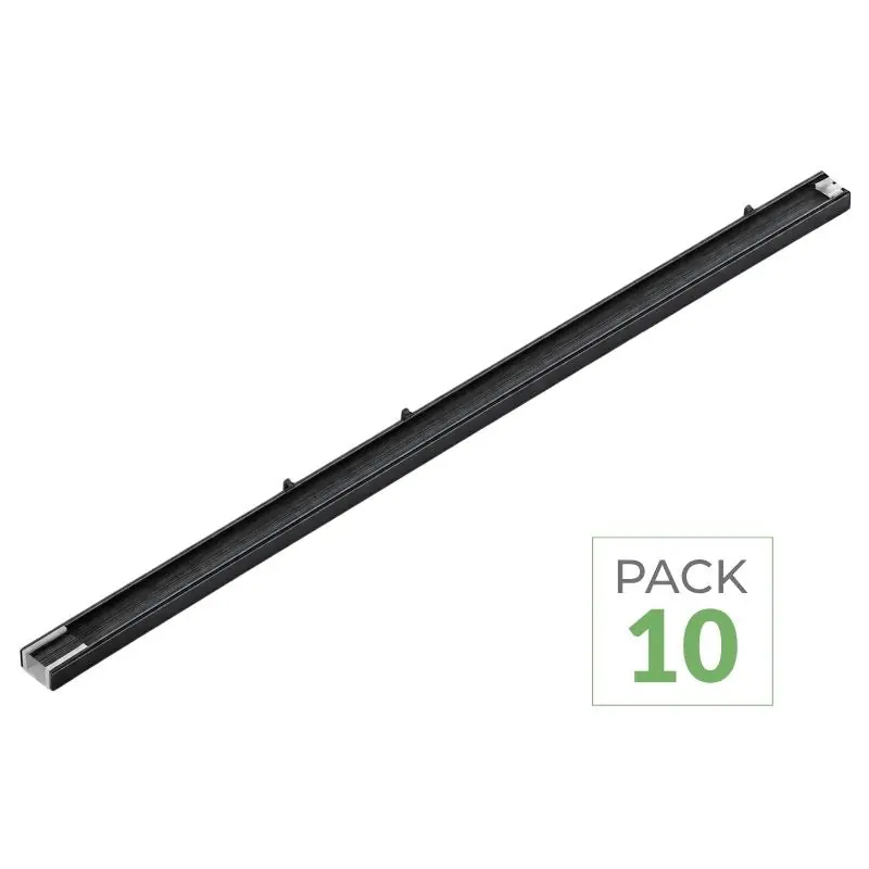 Pack de 10 - Suspension Linéaire LED 120cm 40W 130lm\\/W Interconnectable CCT Noir