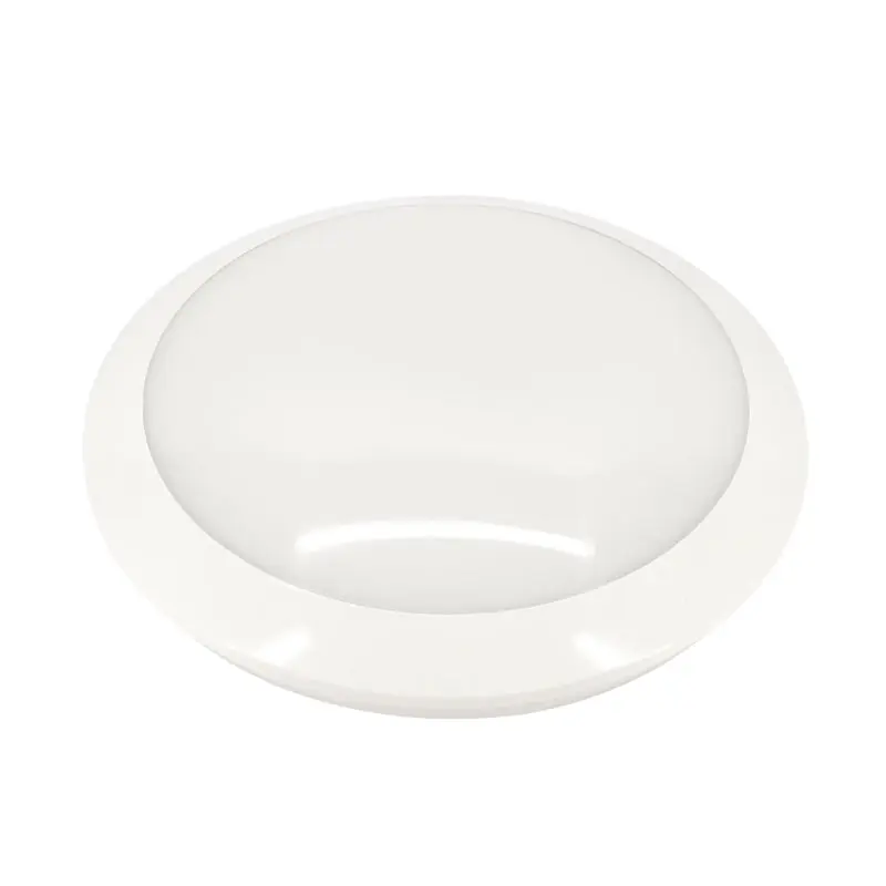 Plafonnier LED 16W Blanc Rond Détecteur de Mouvement IP66 Batterie de secours