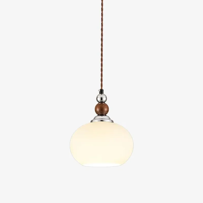 Luna Suspension Lampe en Verre Moderne