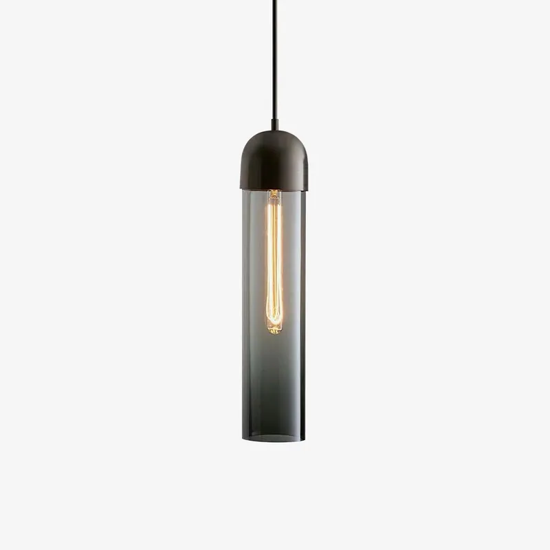 Eurcara Suspension en Verre de Forme Cylindrique