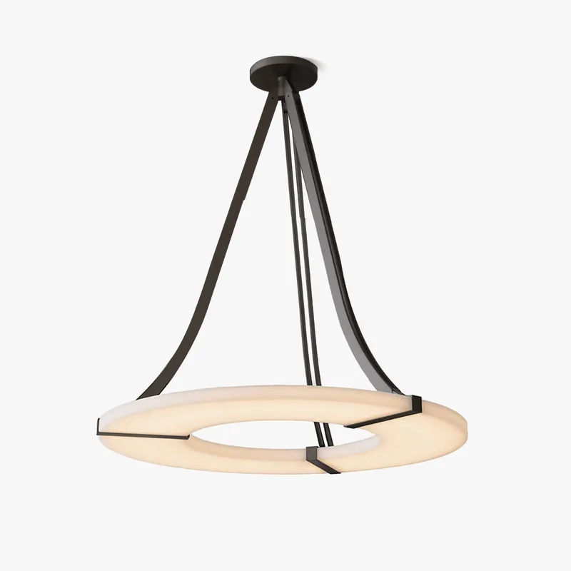 Althea Albâtre Anneau Pendentif Lumière Lustre