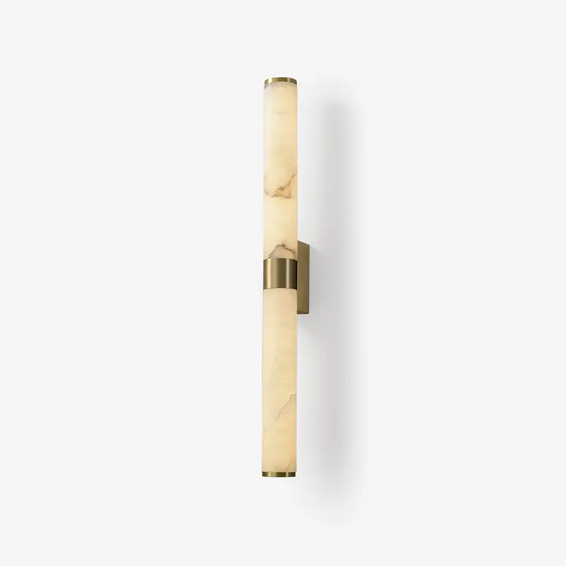 Olmirira Lampe Murale Minimaliste en Albâtre