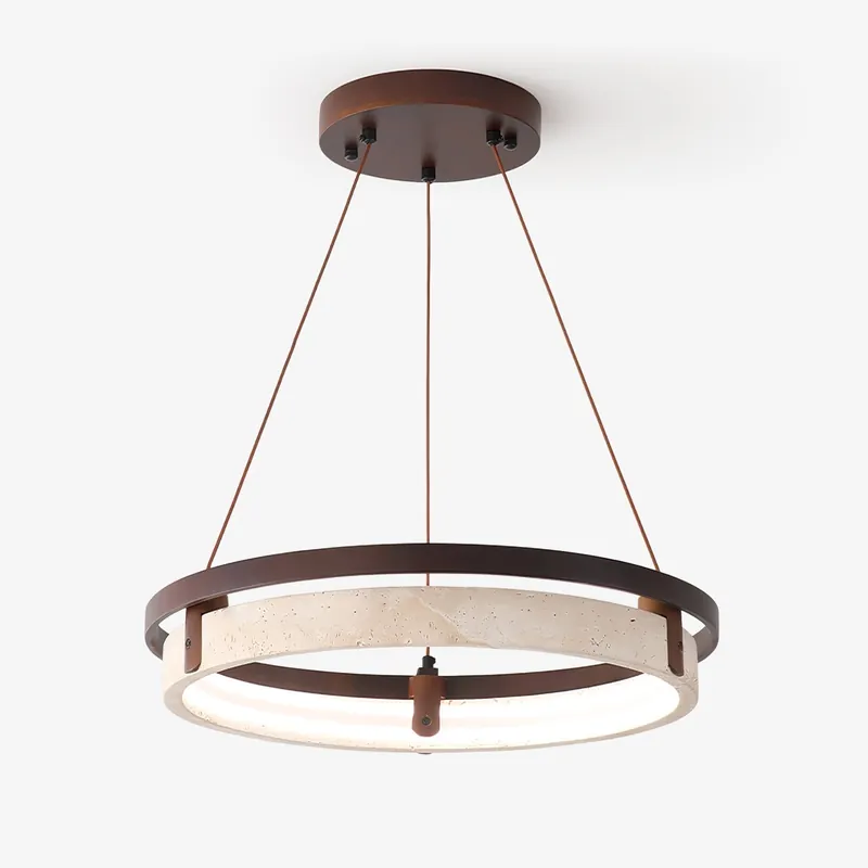 Veraearae Suspension Moderne en Travertin