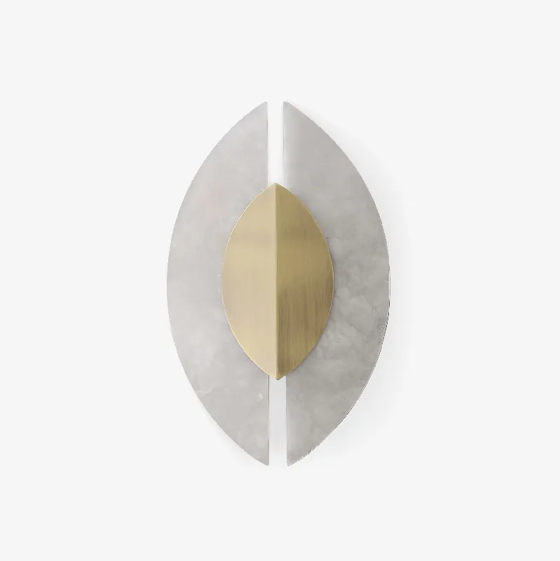 Orla Applique Murale Minimaliste en Albâtre