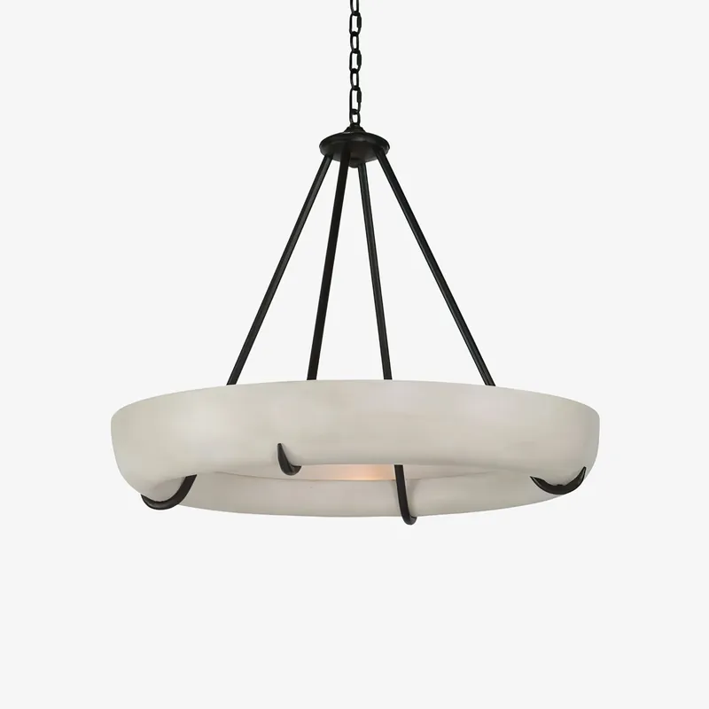 Daria Suspension Moderne en Albâtre